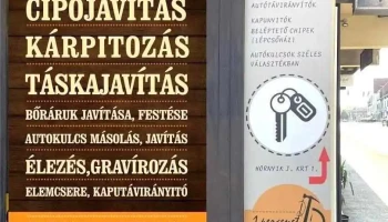 1 Percenet, cipőjavító kulcsmásoló - Kecskemét