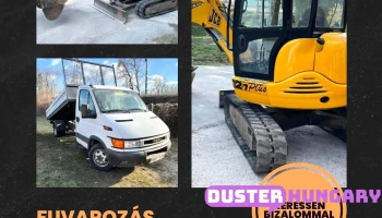 Árufuvarozás , gépi földmunka Veszprém Taba Group - Málna U. 12