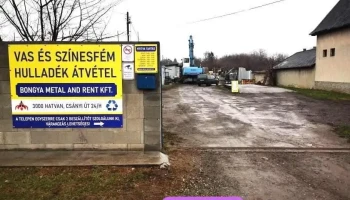 Bongya Metal and Rent Kft. Méh telep, Fémhulladék felvásárló telep - Csányi Út-24/H
