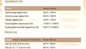 Bútorlapszabászat Hepa-Construct Kft - Pesti Út 27 Bútorlapszabászat Hepa-Construct Kft - Pesti Út 27