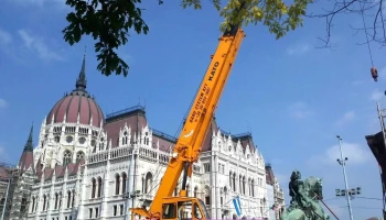 Daru System Kft - Daruzás, daru kölcsönzés, autódaruzás, hajóemelés, építőanyag daruzása - Hunyadi János U. 49