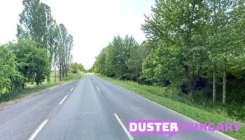 Devecser, Balácai rakodó, bejárati út - Devecser