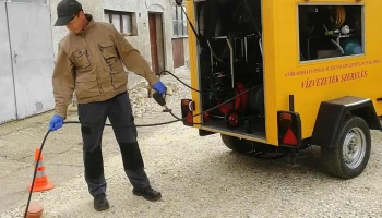 Duguláselhárítás, vízvezeték szerelés, térkőtisztítás Körmenden és környékén - Rákóczi Tér 42