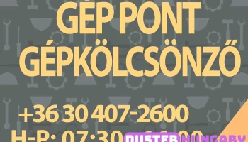 Gép Pont Gépkölcsönző - Kistályai Út 8