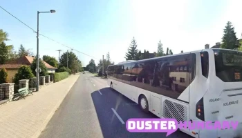 Herend, lakótelep bejárati út - Herend