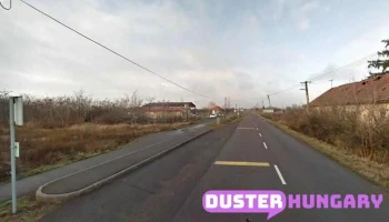 Karácsond, vasútállomás bejárati út - Karácsond
