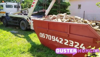 Konténer hulladék szállítás - Major Út