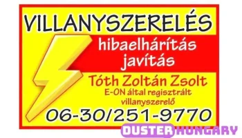 Tóth Zoltn Zsolt e.v. Villanyszerelő - Hungary
