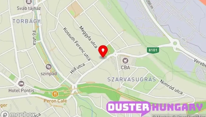 térkép 4Xtreme Gumi és Autószerviz Kft. Gumiabroncs-szaküzlet, Autószerelő ban Biatorbágy