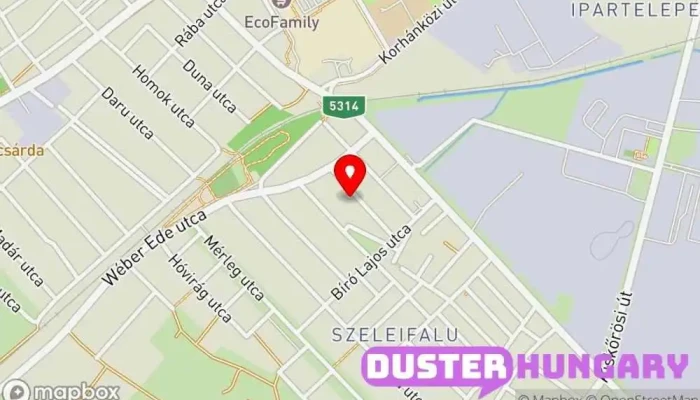 térkép Acélmester 98 Lakatosműhely - Fémszerkezet Gyártás és Lemezmegmunkálás, Fém Kerítés, Úszókapu, Biztonsági Rács Építőipari vállalkozás ban Kecskemét