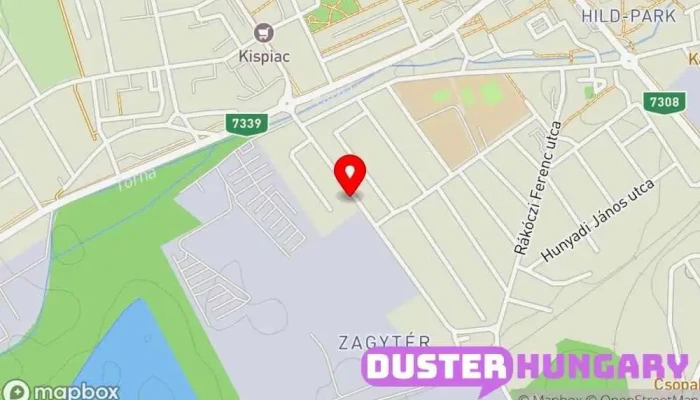 térkép Acélradír kft Közlekedési infrastruktúra, Lakatos, Gépműhely ban Ajka