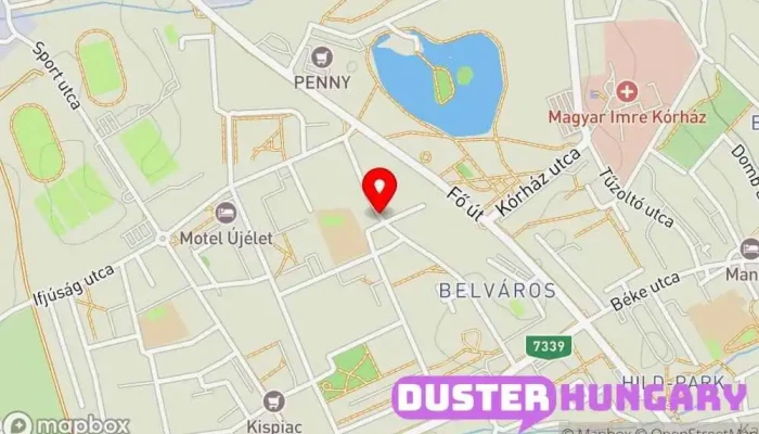 térkép Ajka, Kossuth Lajos utca Buszmegálló ban Ajka
