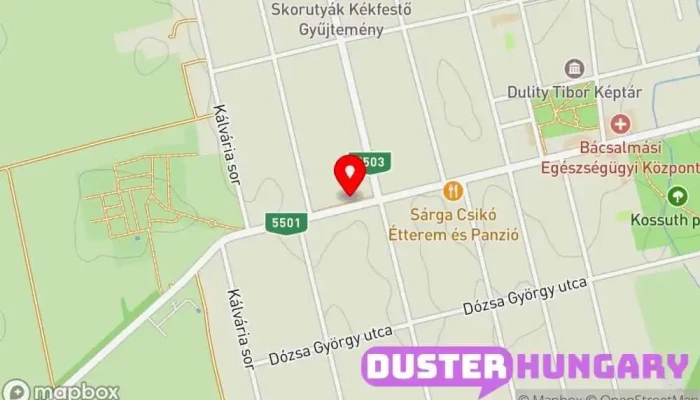 térkép Aktív Kft. - Szerelvény, szerszám áruház és Vastelep Szerszámbolt, Áruház, Gázkészülék-bolt, Vízszerelési kellékek, Acélforgalmazó ban Bácsalmás