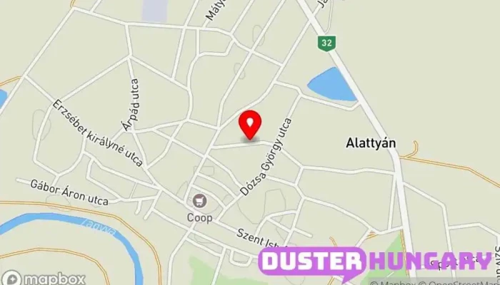térkép Alattyán  ban Alattyán