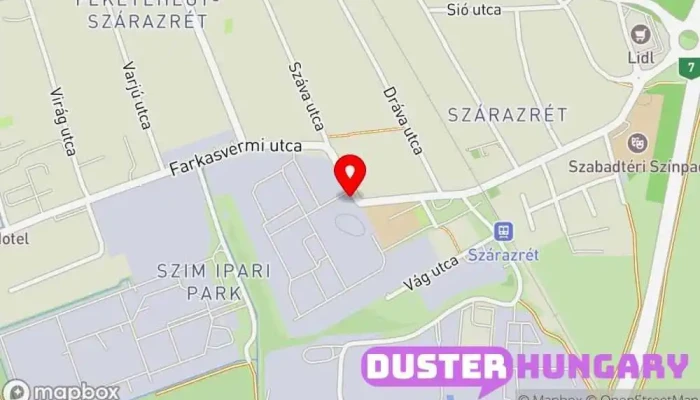 térkép Alba-Zár Kft. Nagykereskedő ban Székesfehérvár