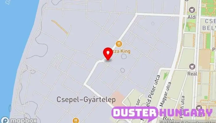 térkép Antal Kft.  ban Budapest
