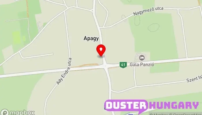 térkép Apagy Gèpgarage Gépek és berendezések bérbeadása ban Apagy