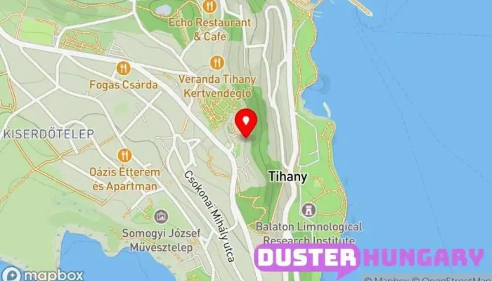 térkép Apátsági Rege Cukrászda Cukrászda, Reggeliző, Kávézó, Étterem ban Tihany