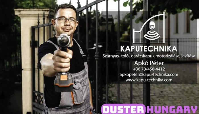 Apko Peter Elektromos Kapu Telepites Javitas Osszes - Tápióbicske