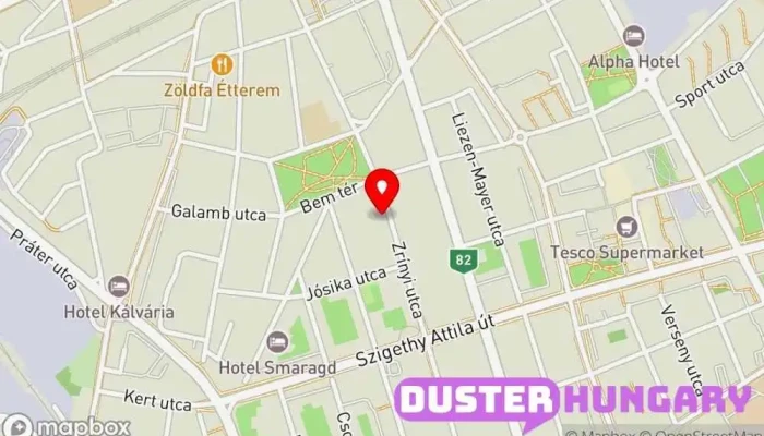térkép Archi-Bald Építész Tervező Iroda Győr Építészmérnök ban Győr