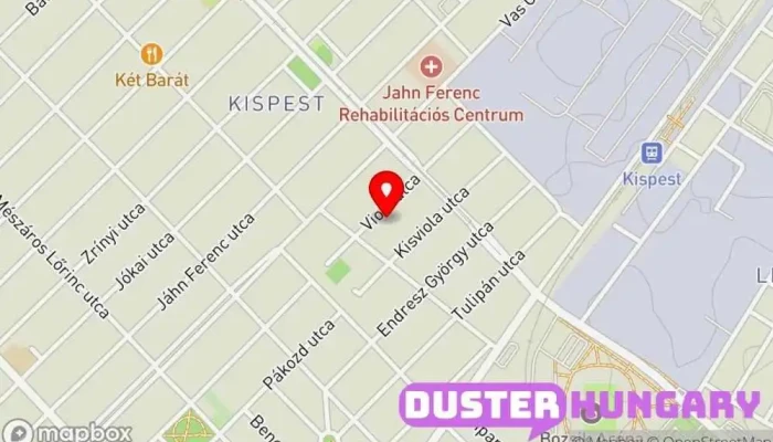 térkép Art Sahinler Kft. Lakatos ban Budapest