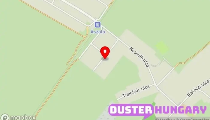 térkép Aszaló  ban Aszaló