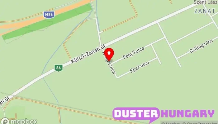 térkép Autó-Andor Kft.  ban Szombathely