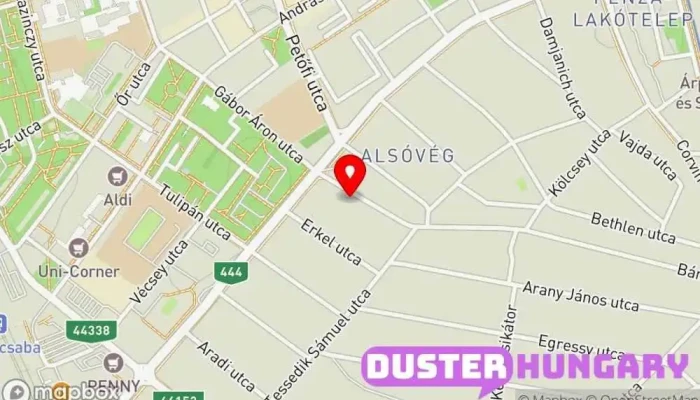 térkép Autó Garázs Kft. Autójavító ban Békéscsaba