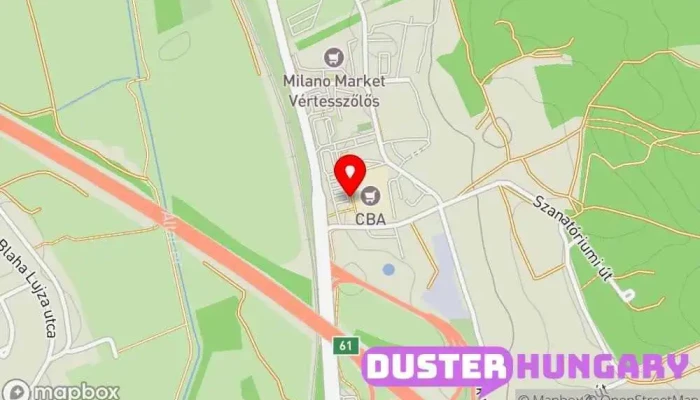 térkép Autókulcs készítés Kulcsmásolás ban Vértesszőlős