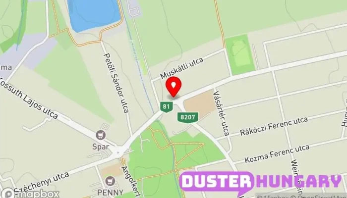 térkép Autókulcsom - Autókulcs készítés másolás pótlás Kulcsmásolás ban Kisbér