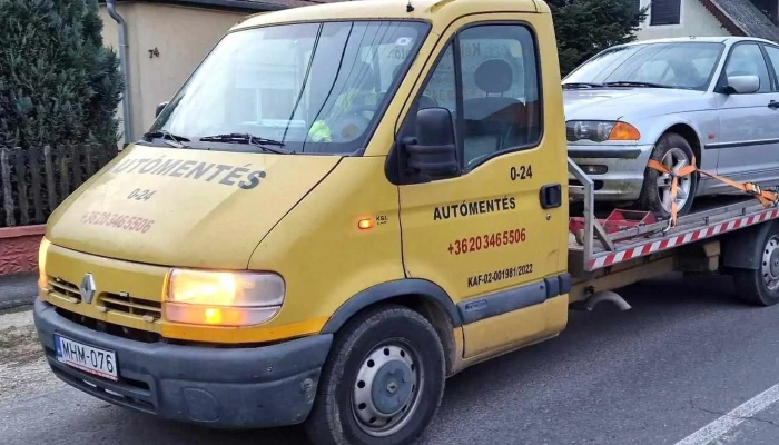 Automentes Autoszallitas 0 24 Kek Automento Pecs Boly Mohacs M6 M60 Pecs - Pécs