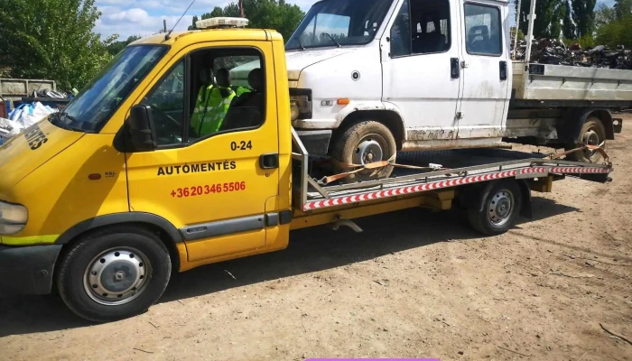 Automentes Autoszallitas 0 24 Kek Automento Pecs Boly Mohacs M6 M60 Tehergepkocsi - Pécs