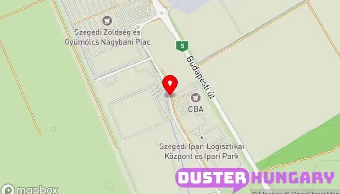 térkép Autorail Kft. MAN Truck & Bus, Schmitz Cargobull Service Motorkerékpár-alkatrészek boltja, Autóalkatrész-szaküzlet, Teherautó-alkatrészek boltja ban Szeged