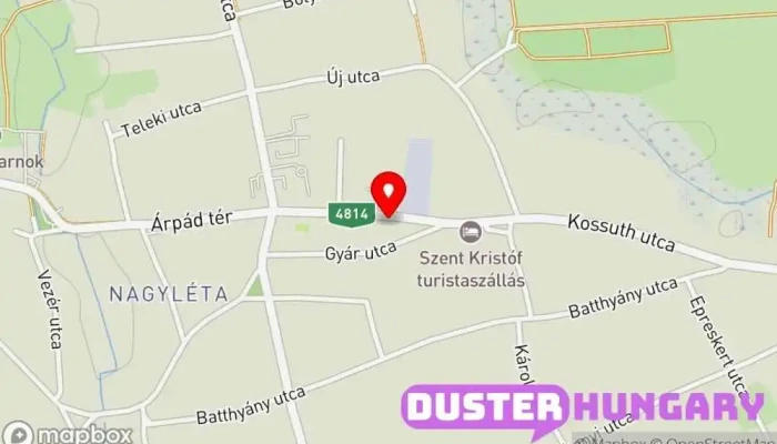 térkép Autóshop Létavértes Autóalkatrész-üzlet ban Létavértes