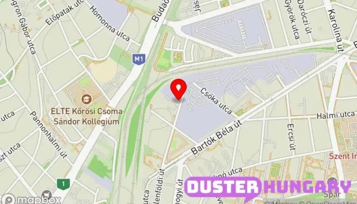 térkép BAC lakatosmuhely Vállalati iroda ban Budapest