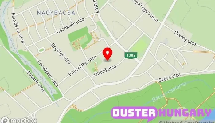 térkép Bácsa  ban Győr
