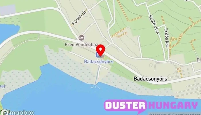 térkép Badacsonyörs Vasútállomás ban Badacsonytomaj