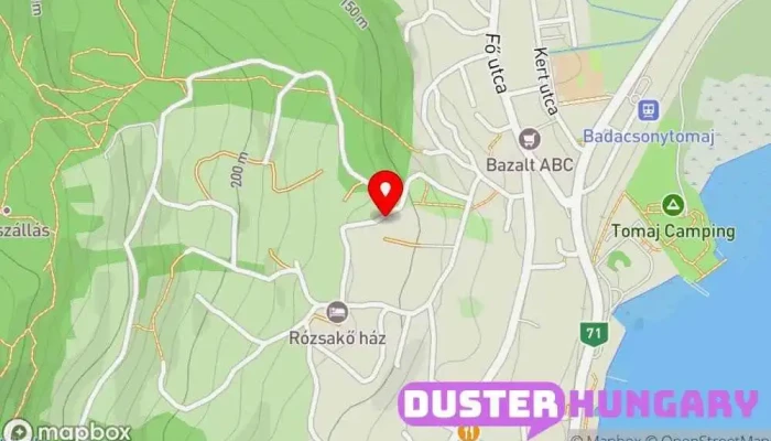 térkép Badacsonytomaj  ban Badacsonytomaj