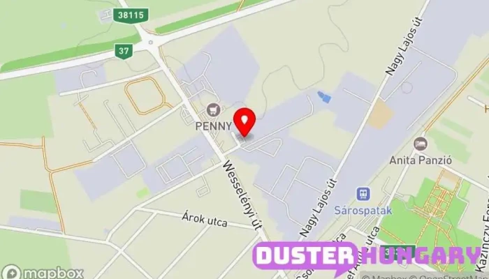 térkép Bádogos Bolt - Patak Bádog Lemezbolt, Tetőfedési kellékek boltja ban Sárospatak