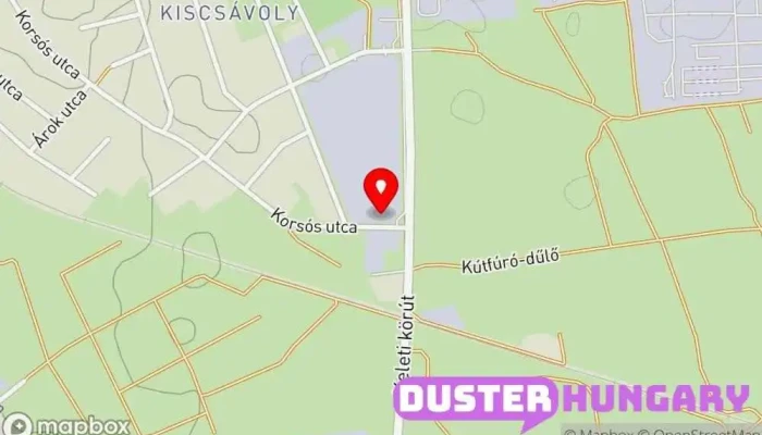 térkép Baja Lemez Építőanyagokat forgalmazó üzlet ban Baja