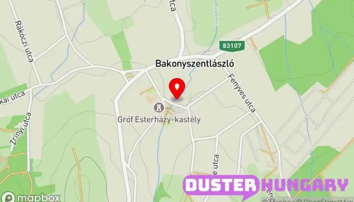 térkép Bakonyszentlászló  ban Bakonyszentlászló