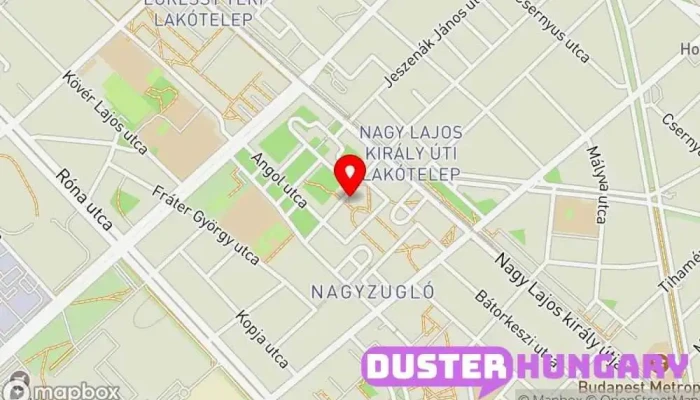 térkép Bán László  ban Budapest