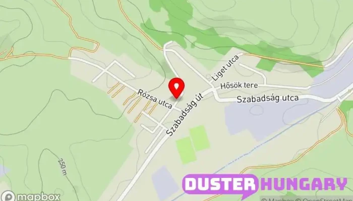 térkép Bányatelep  ban Mátranovák