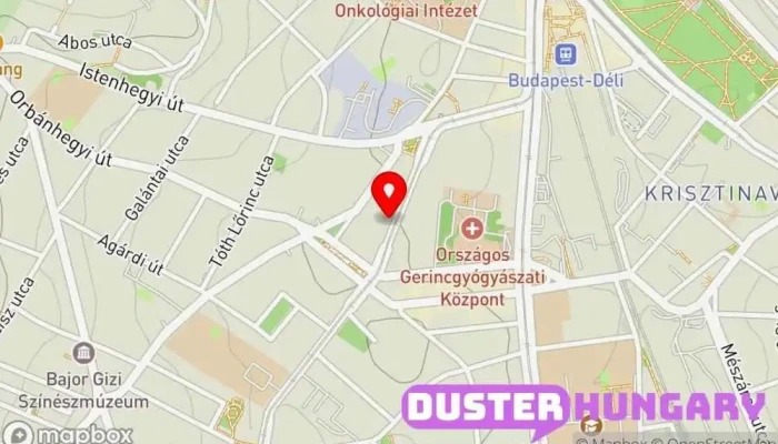 térkép Barna László órás mester Órás ban Budapest