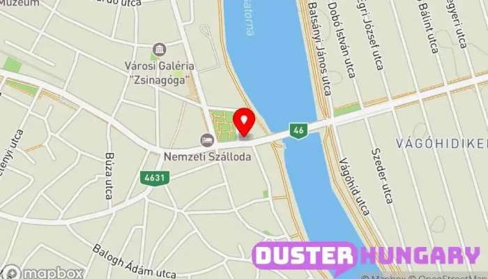 térkép BÁV Aukciósház és Záloghitel Zrt. Zálogház ban Mezőtúr