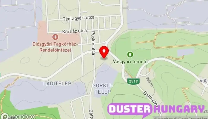 térkép Behinya-Joker Kft. Fémbevonás ban Miskolc