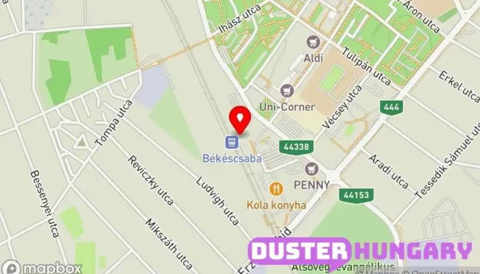 térkép Békéscsaba Megálló, Buszpályaudvar, Vasútállomás ban Békéscsaba