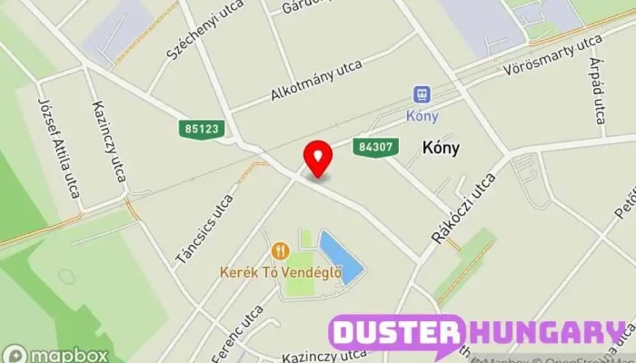 térkép Ben-Car-Med Kft. Sofőrszolgálat ban Kóny