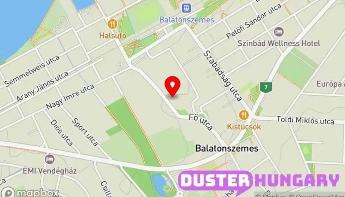 térkép Benedek Balázs Vízvezeték-szerelő ban Balatonszemes