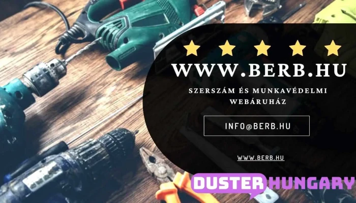 Berb Szerszam Es Munkavedelmi Webaruhaz Belul - Bordány